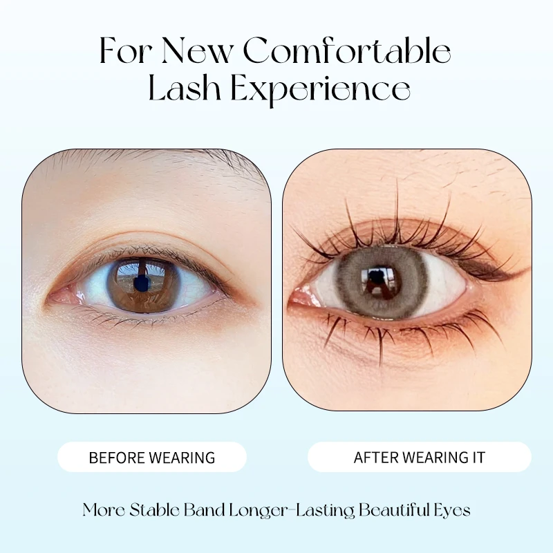 5 Pairs Manga Down False Eyelashes Wispy Soft Cluster Lashes Natural Thick Lower Eyelashes with Clear Band Korean Style Anime