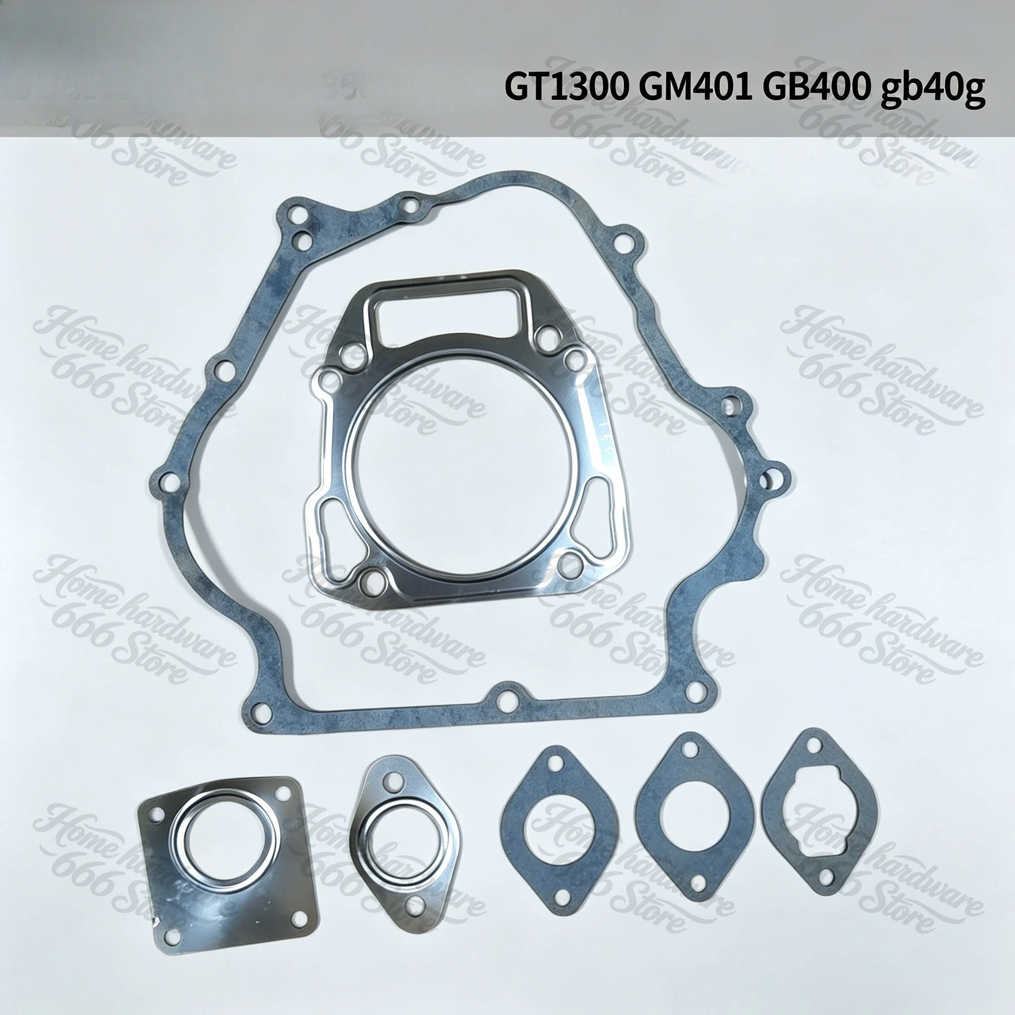 GT1300 GM401 GB400 Cylinder Crankcase Exhaust Pipe Full Set of Gaskets Overhaul Kit