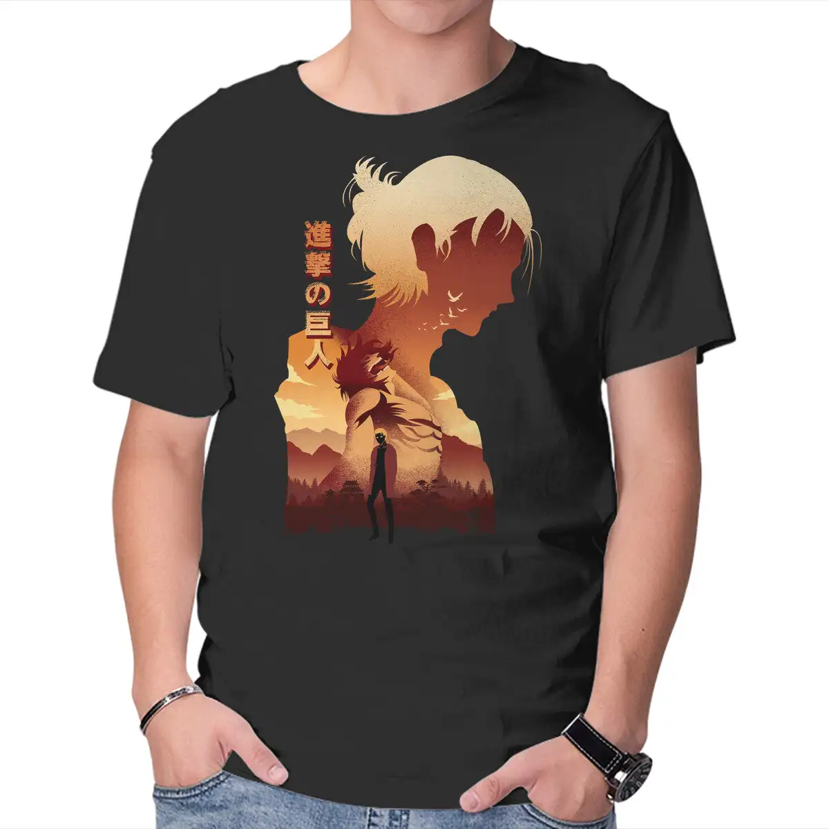 Revenge The Fate Anime Graphic T-shirts for Men Clothing Women Short Sleeve Tees New Arrivals Unisex Summer