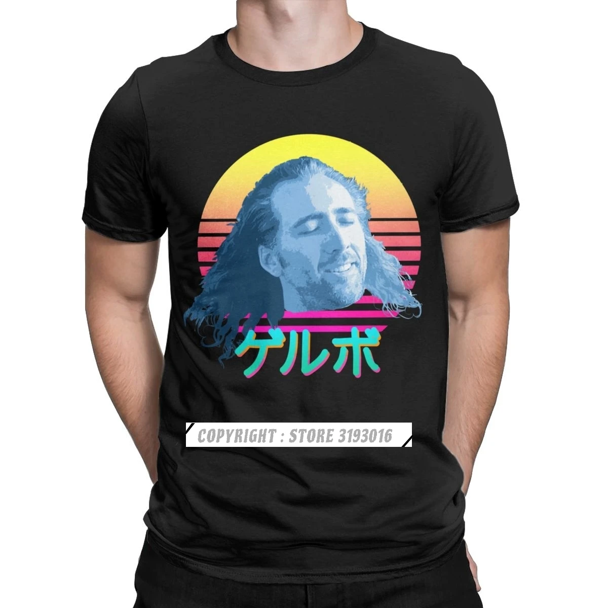 Cheaper Discount Tops T Shirt Nicolas Cage T Shirts Men Funny Meme Harajuku T Shirts Camisas Hombre Streetwear Cotton