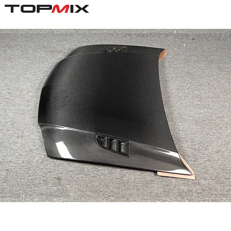 

For Honda Accord Euro R CL7/Type-S CL9 (2003-2007) Mu RR-Style Vented Carbon Fiber Engine Bonnet (High-Quality Hood Component)
