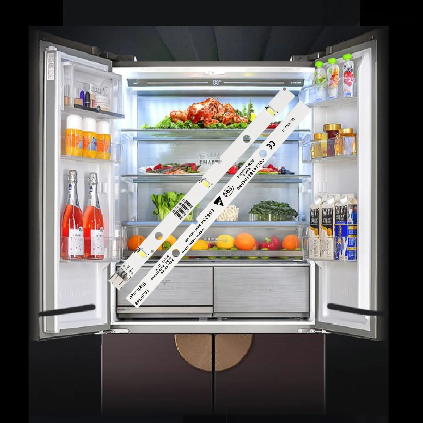 

1 шт. сменные светодиодные ленты, подходят для холодильника Rongsheng/Hisense MDDZ-162A 1629348 1529227