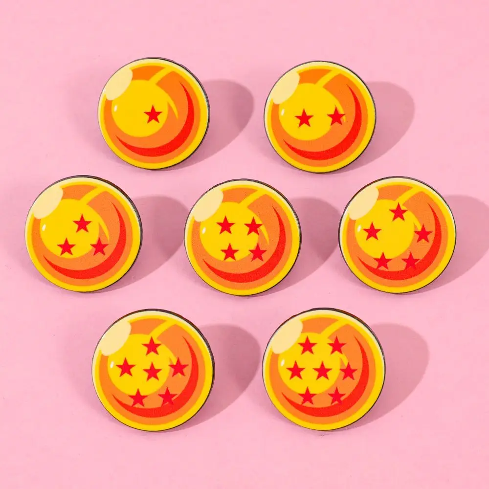 Dragon Ball Anime Metal Badge, Creative Seven Dragon Balls Alloy Brooch, Backpack and Clothing Accessory Pin - view 6