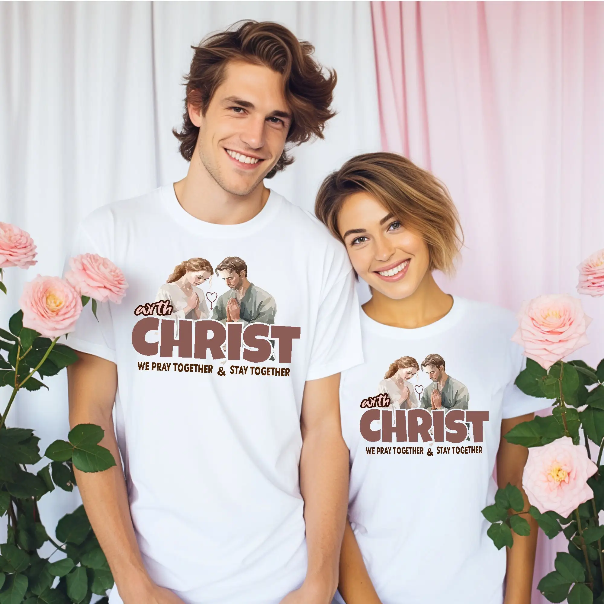 Catholic Couple Shirt