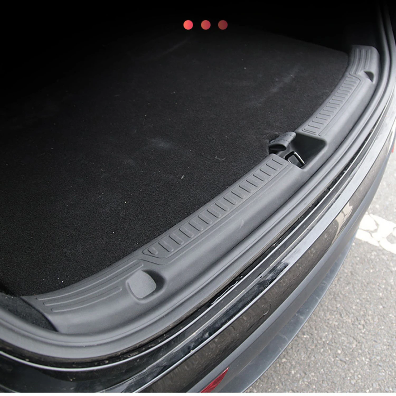 For Tesla Model Y Accessori Boot Loading Guard Trunk Sills Kit + Front Door Sill Plate Cover+Rear Door Entry Carpet Protector