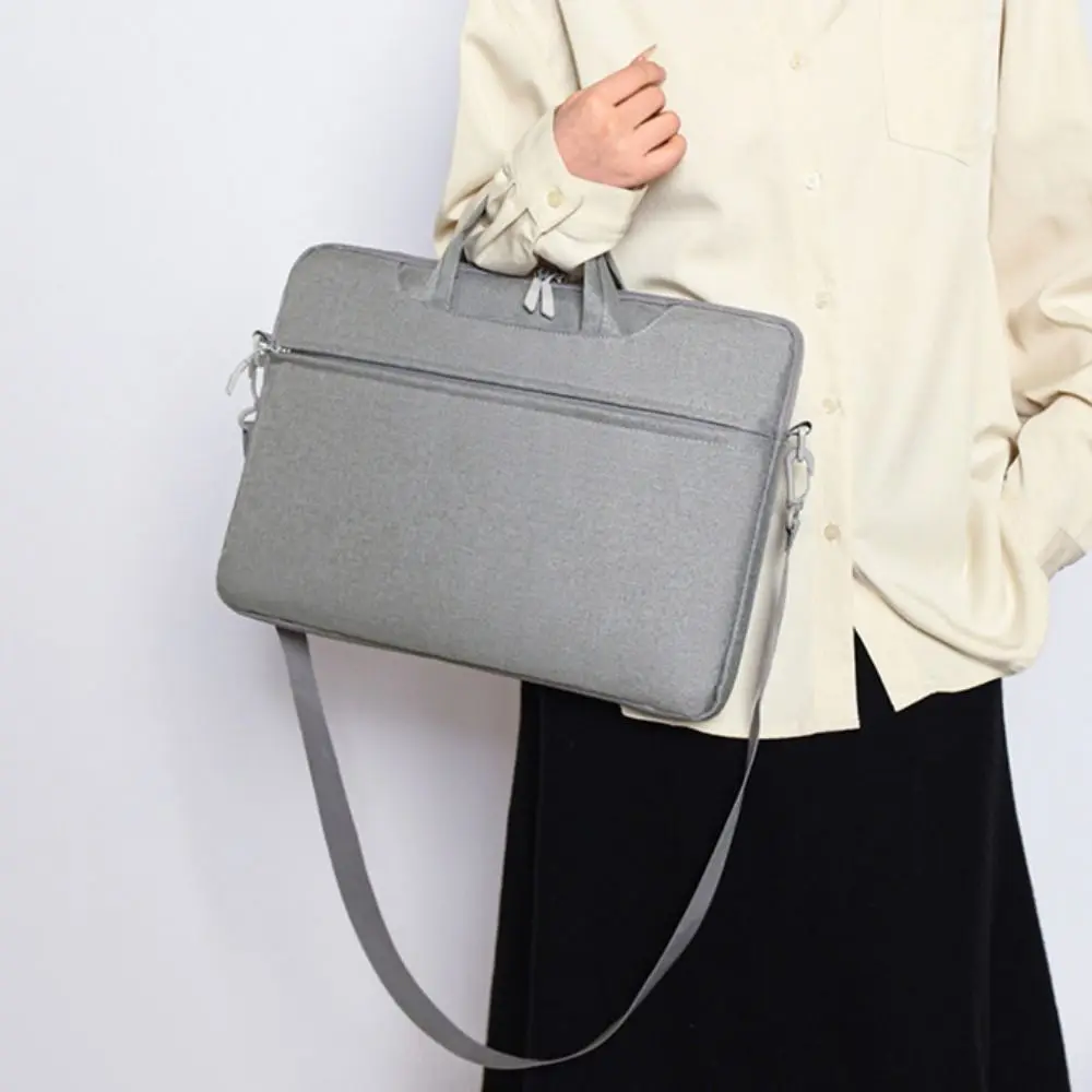 

Portable 15.6 Inch Laptop Bag Sleeve Water-resistant Universal Notebook Pouch Waterproof Computer Storage Bag Shoulder Bag