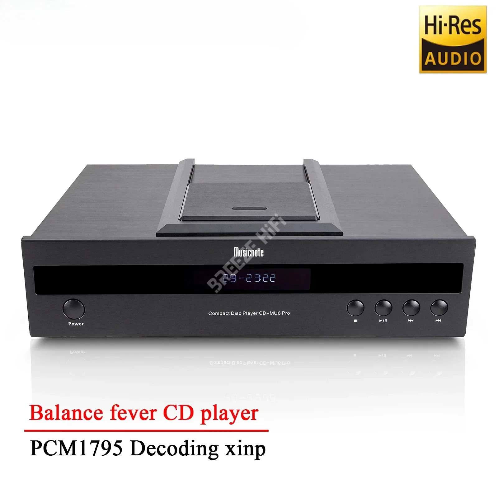 AMXEKR CD-MU6 Pro Fever CD Player Push Cover Gallbladder Balance Output Player 1795 Decoding Digital Output Latest Model