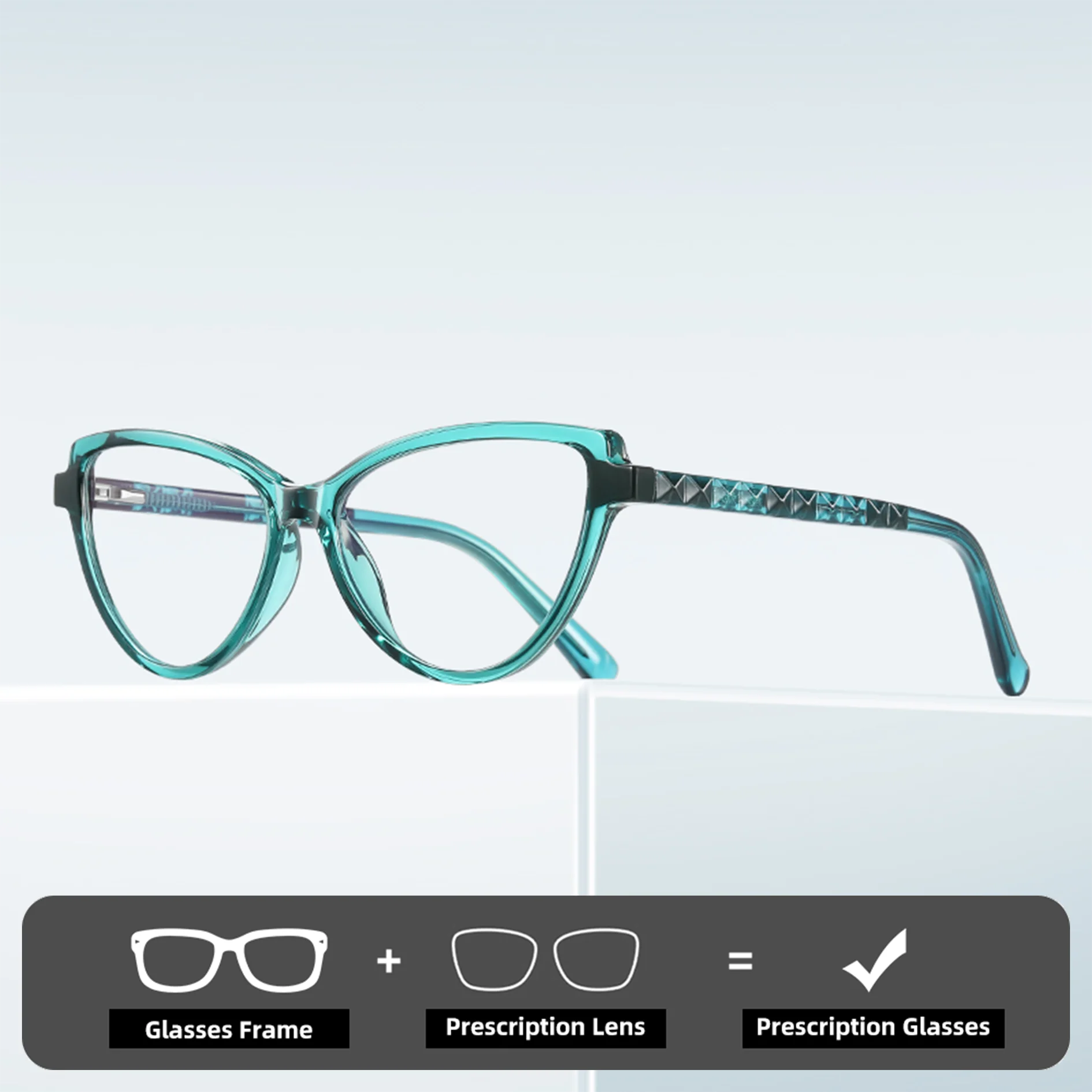 

Очки для женщин Double Legend: корригирующие, для чтения, от дальнозоркости и близорукости, с защитой от синего света, в форме кошачьего глаза