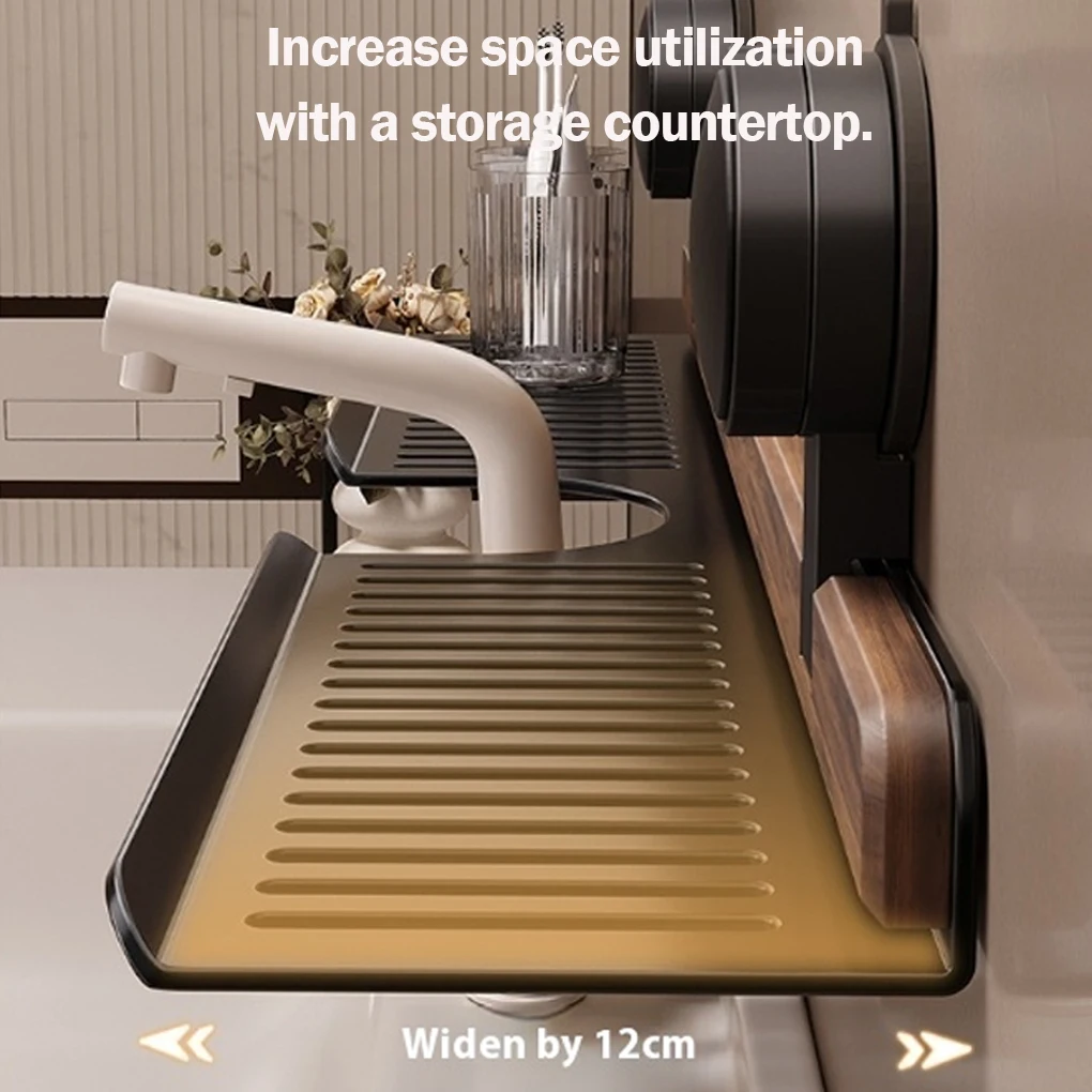 Faucet Storage Rack Convenient And Stylish Storage Solution For Bathroom Toilet Kitchen