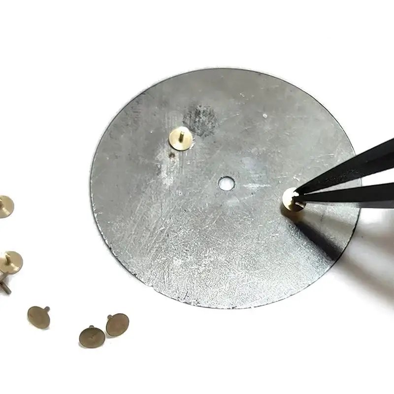 Professional Watch Dial Fixing Pin Solid Copper Construction Universal Fit for Watch Dial Repair DIY Watch Adjustment Tasks