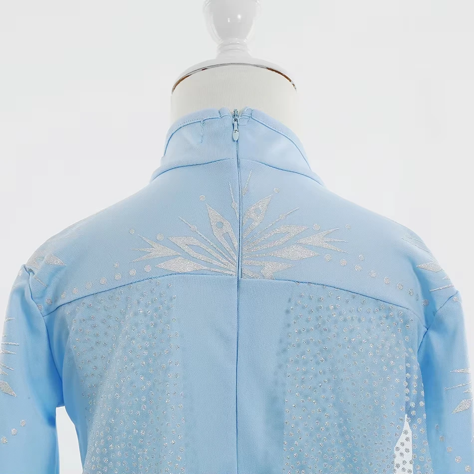 فستان الأميرة للفتيات من ديزني فروزن 2 إلسا للأطفال فستان ملكة الثلج زي يتوهم للأطفال فساتين كرنفال الكرة فيستدوس #5