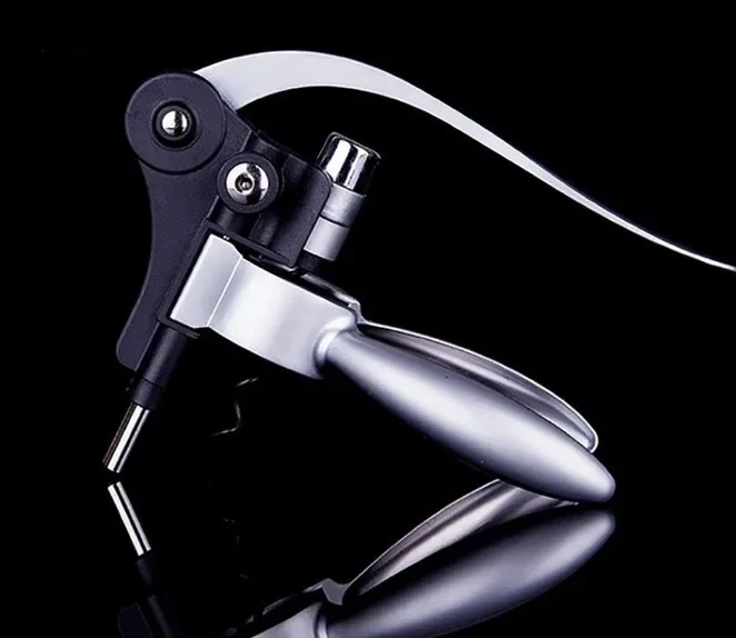 

Multi-functional Kitchen Tools Corkscrew Wind Open Cutter Rabbit Shaped Red Wine Bottle Opener Zinc Alloy Corkscrew OK 0377