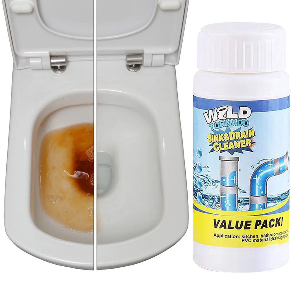 110g Powerful Sink Drain/Sink Cleaner Sewer Toilet Dredge Powder Cleanser Clogging Quick Cleaning Tools For Kitchen For Shower
