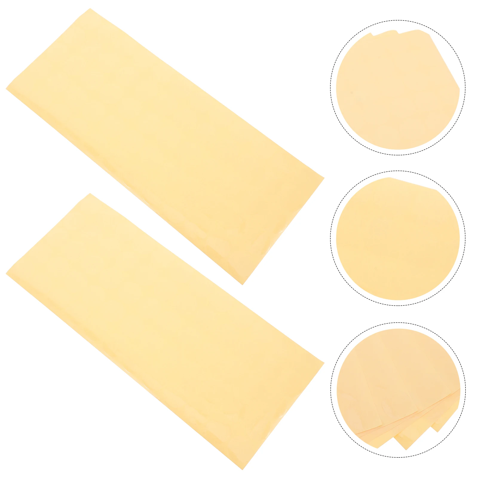 Transparent Sticker Clear Bags for Gifts Stickers Color Coding Labels Blank Circle Scrapbook