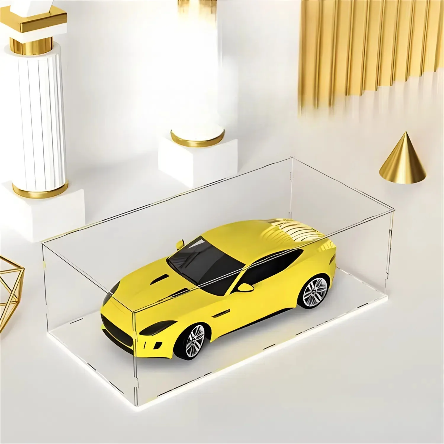 37 Sizes Acrylic Display Box Storage Dustproof Protection Display Cabinet Suitable for Dolls/toys/collectibles/figurine
