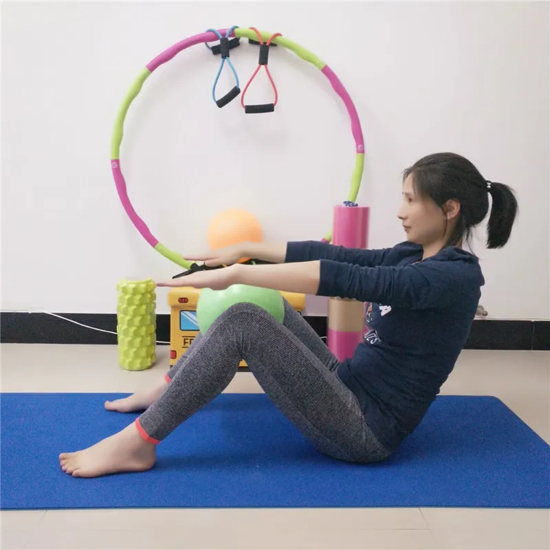 Frosted Small Mini Yoga Ball 25cm Straw Pilates Inflatable Gymnastics Fitness Children's Toy Balloon