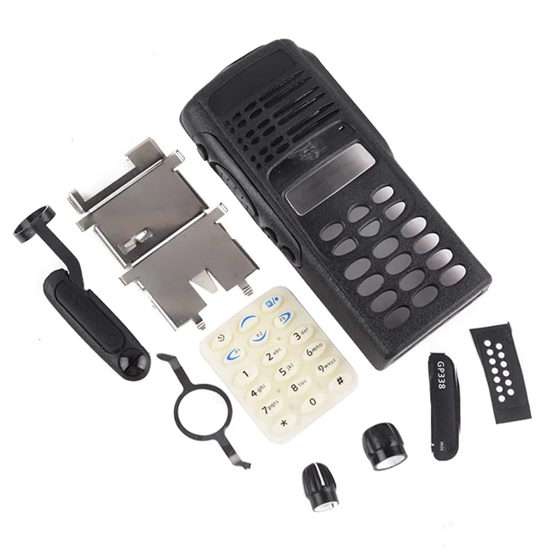 PMLN4199 Walkie Talkie Repair Full-keypad Case Housing Cover for GP338 HT1250