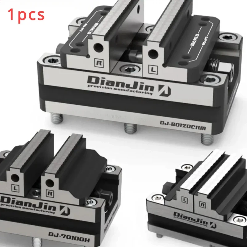 Four-Five-Axis Fixture Self-centering Vise Positive Negative Quick Clamping 2-8 Inches DJ-6080H Self Centering Vise Tool