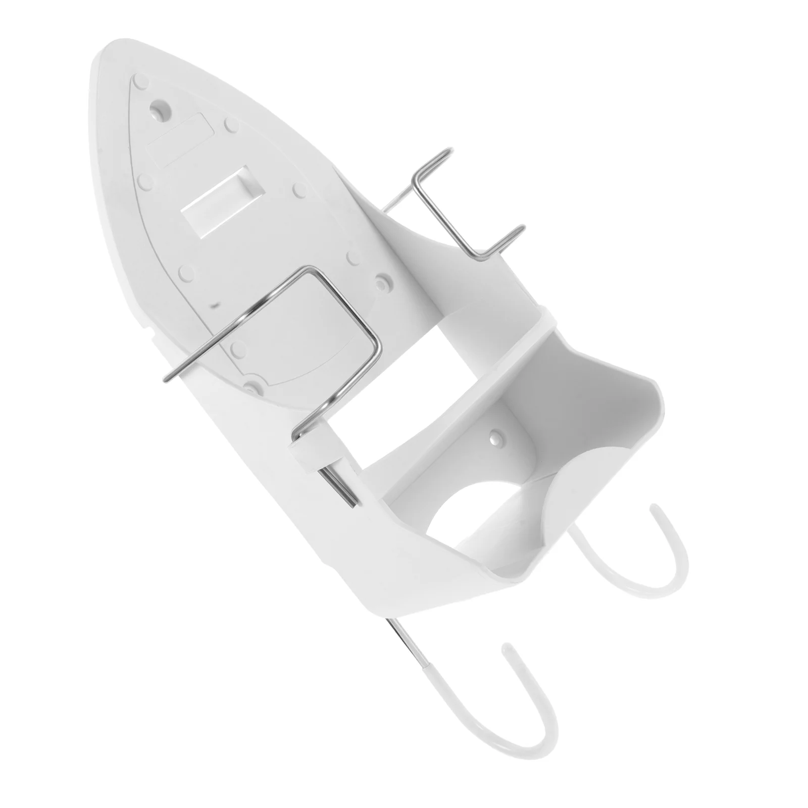 

Desktop Stationery Iron Stand Ironing Board Wall Rack Boards Hanger Mounted Indoor Holder White