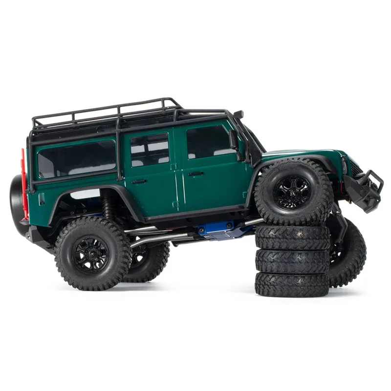 Traxxas 1/18 TRX4M Jaguar Racing Horse roestvrijstalen frame gebogen trekstangen 8-delige upgradekit