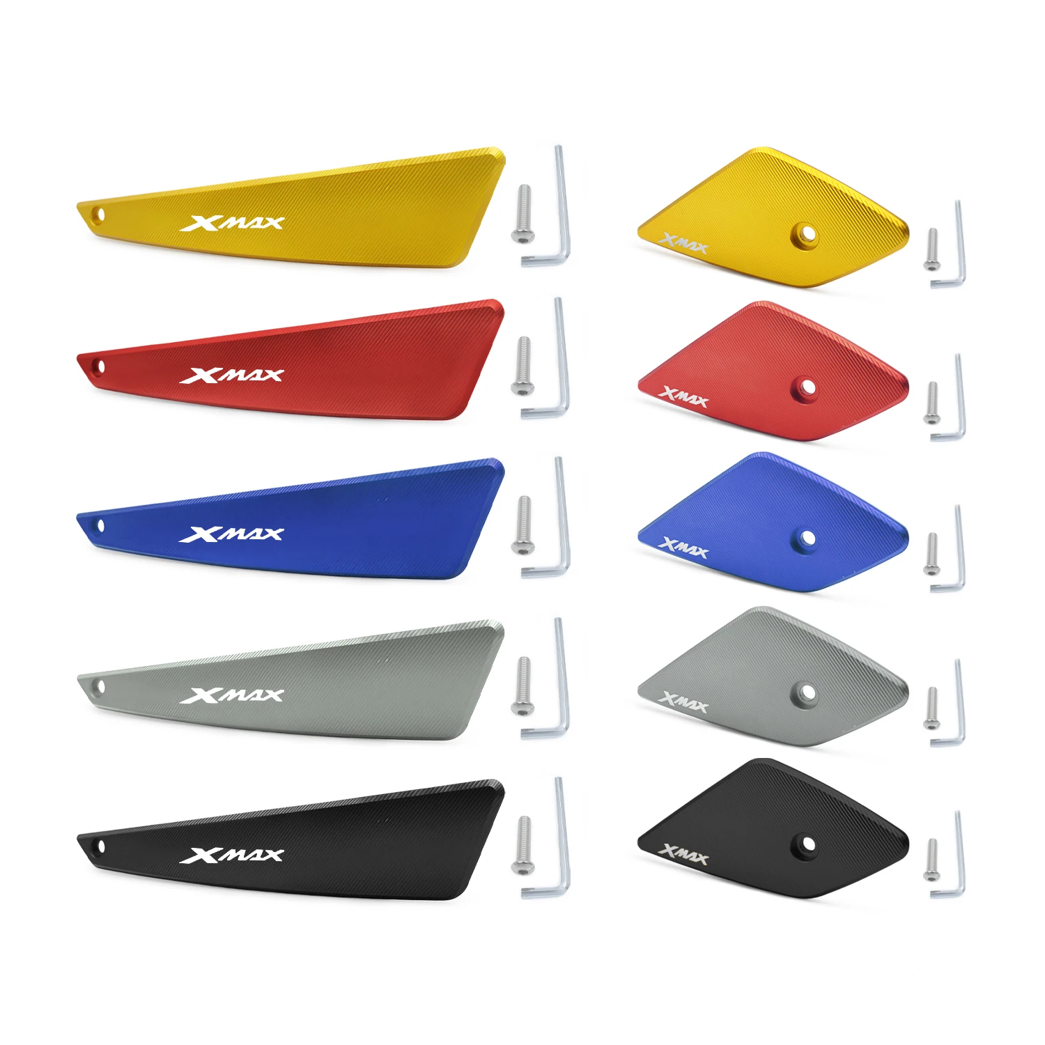 

Aluminum Exhaust Pipe Decorative Protection Cover Motorcycle Parts For YAMAHA XMAX300 XMAX250 XMAX 300 250 2025