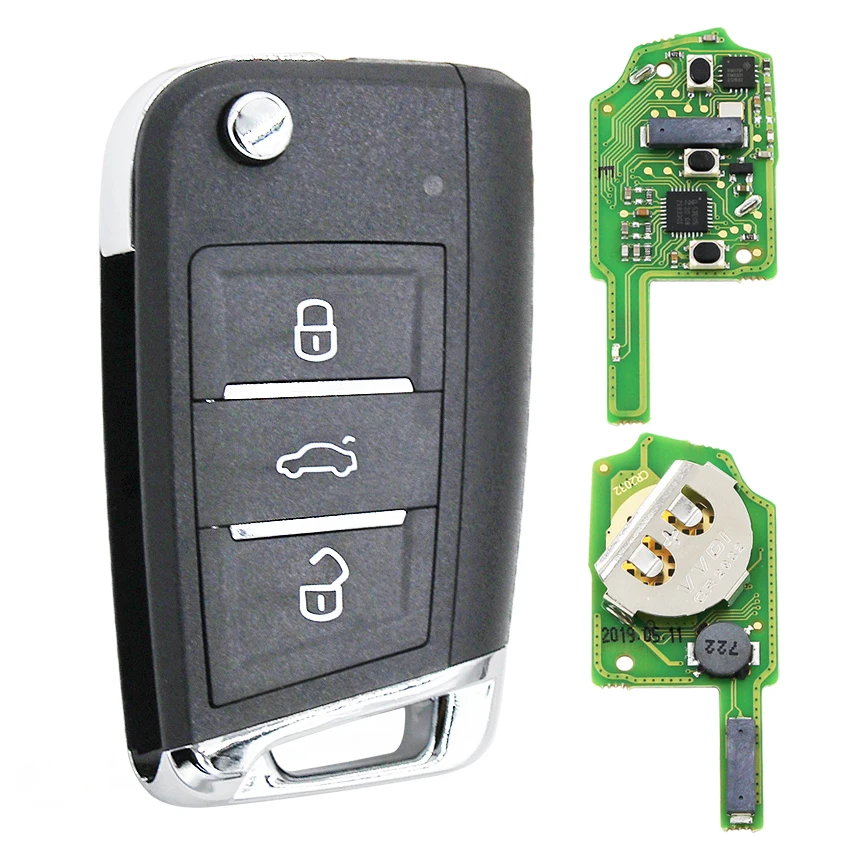 

Xhorse VVDI2/VVDI KEY TOOL MAX MQB Wireless/Wire Universal Remotes Smart Key for VW MINI Programmer XKMQB1EN/XEMQB1EN/XSMQ