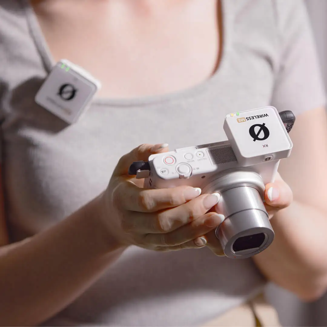 RODE Wireless ME Microfono wireless digitale professionale per interviste contenuti, reporting, filmmaking, streaming live, vlog