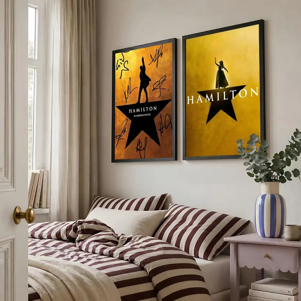 Music H-Hamilton-S Classic Poster Living Room Bedroom Bar Cafes Wall Home Decoration Gifts