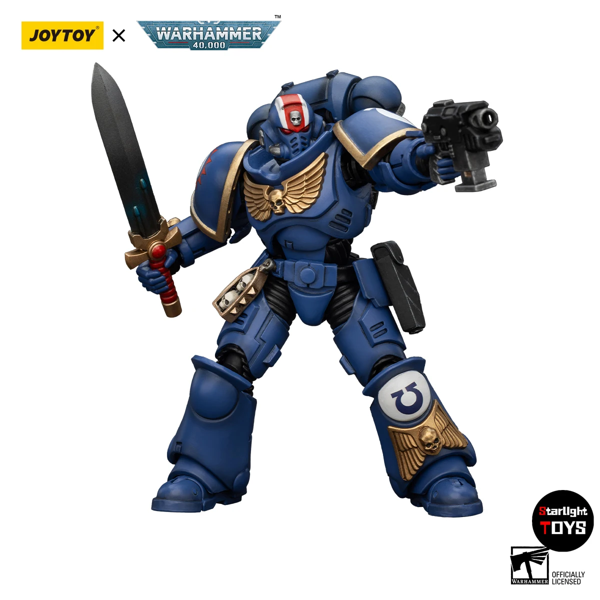 JOYTOY 1/18 عمل الشكل Warhammer 40K Ultramarines أبطال الفصل لعبة مجسمة الهدايا #5