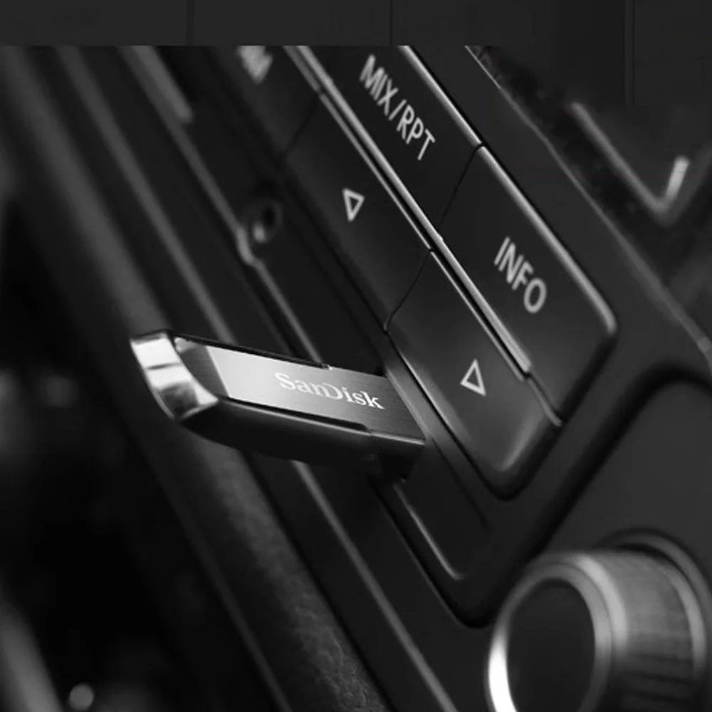 SanDisk SDCZ73 محرك فلاش USB 256 جيجابايت 128 جيجابايت 64 جيجابايت 32 جيجابايت USB 3.0 قلم تشفير معدني محرك ذاكرة عصا الترا فليير USB3.0 U القرص