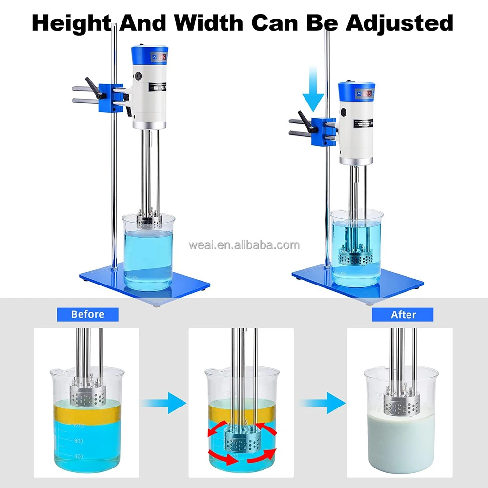 Hot Selling High Shear Cream Mixer Graphene Paint Silicone Oil 40L Laboratory Emulsifying Homogenizer Mixer Cosmetic