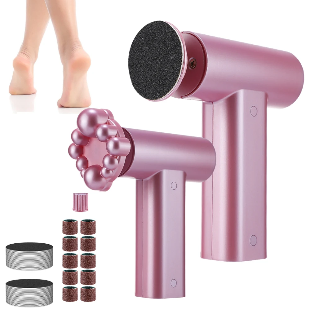 

3-in-1 Electric Callus Remover Nail And Heel Grinding Machine Leg Massager Dead Heel Cracked Dead Skin Scrubber Foot Care Tool