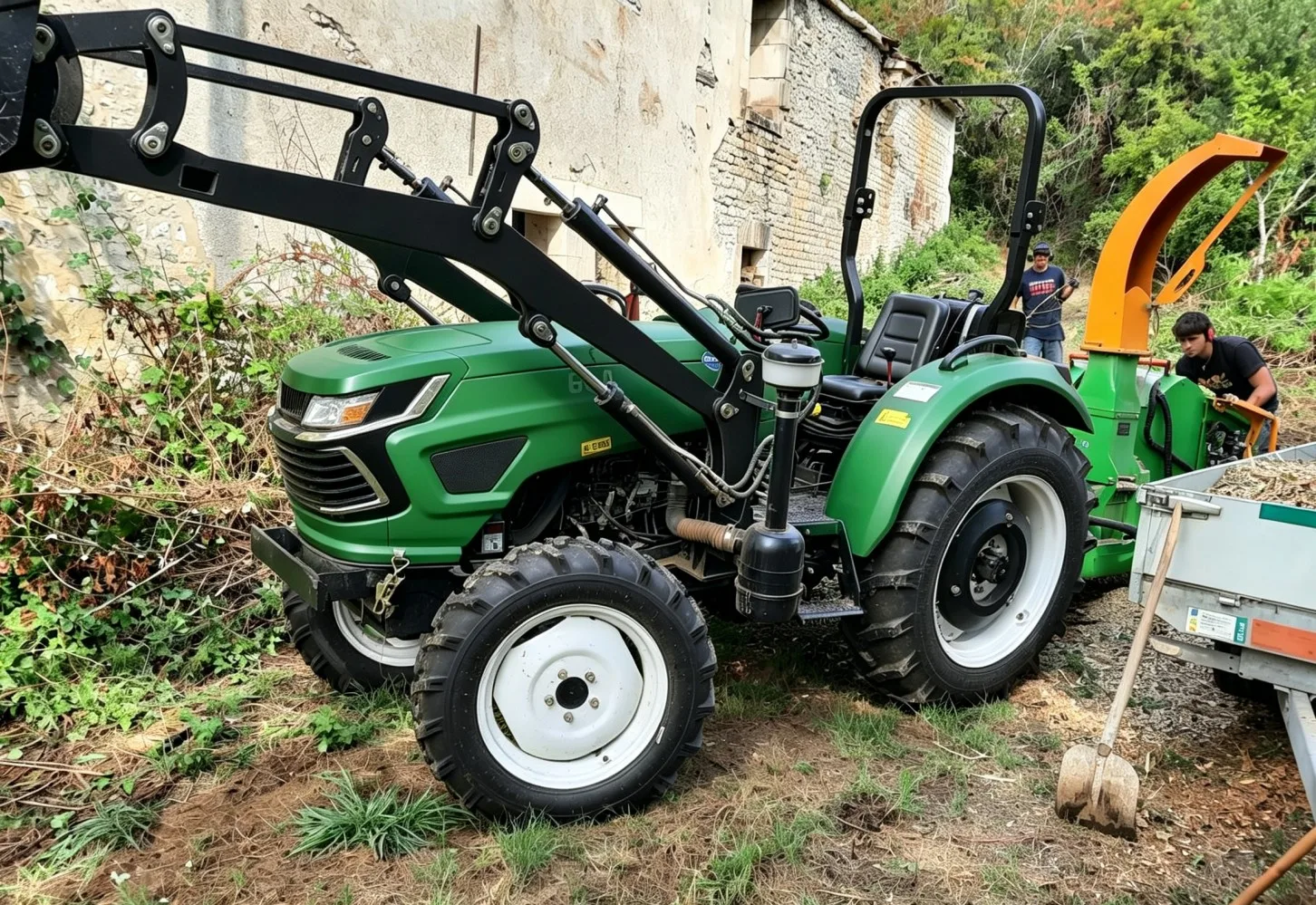 80HP Multi-functional Wheel Tractor for Various Farm Production