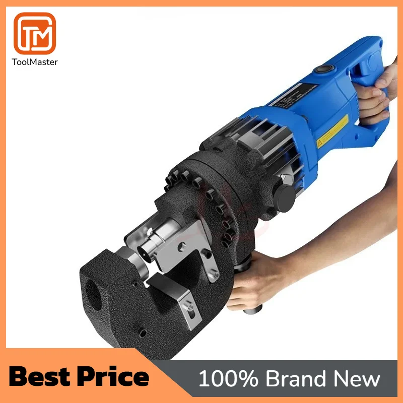 

[Hot Sale] Multifunctional Electric Hydraulic Machine Portable Punching Machine C Type Steel Beveled Angle Rounded Angle The Mo