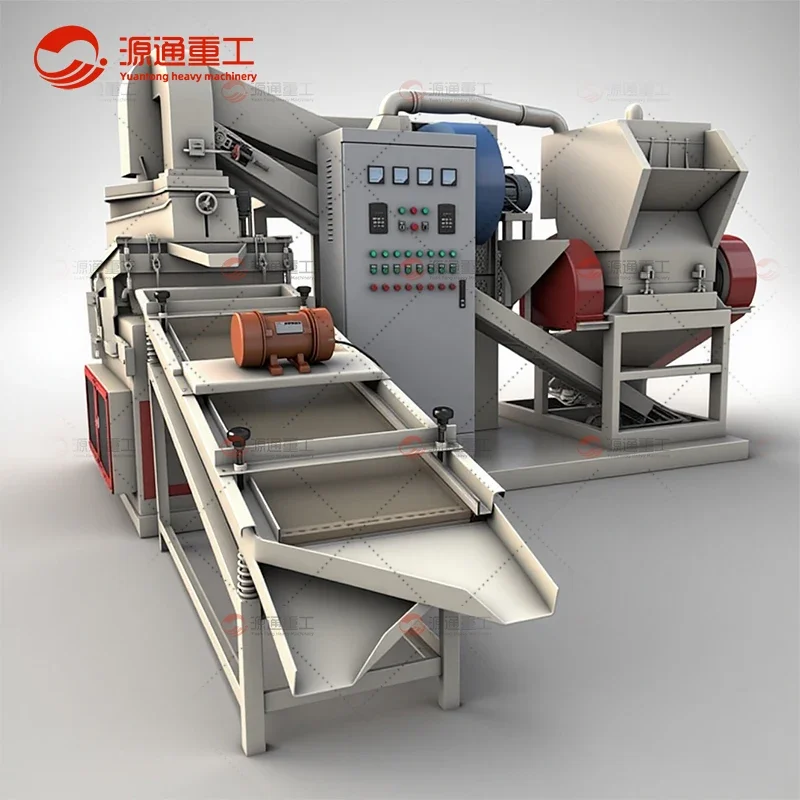 Copper Wire Small Copper Wire Granulator Machine Scrap Car Cable Granulator Machine/ Waste Telephone Wire Copper Rice Machine