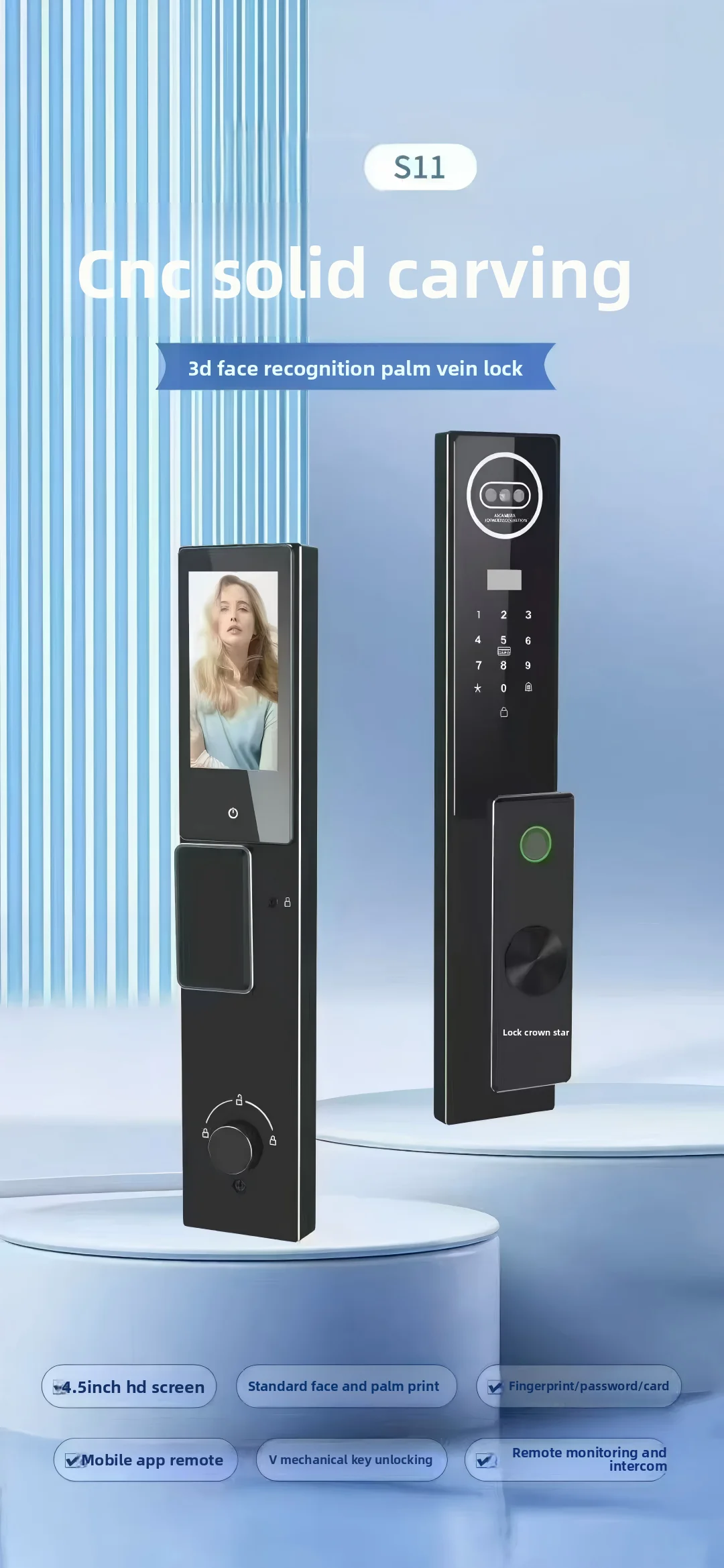 Akıllı Ev Güvenlik Kapı Kilidi - Home Security Lock System incelemesi ve fiyatı