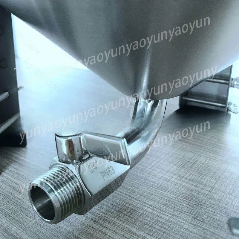 Home Brewing Fermentation Tank Beer Craft Brewery  Stainless Steel Conical Tank