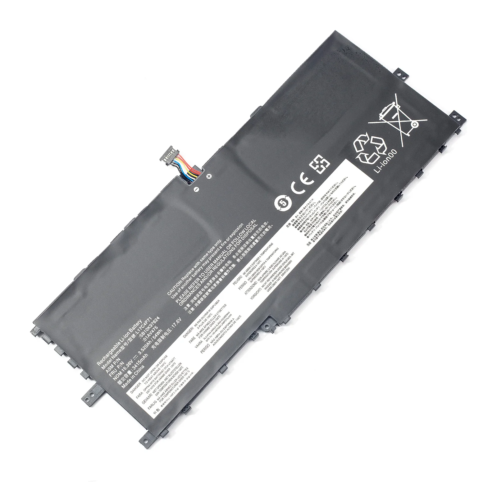 Imagem -06 - Bvbh-bateria para Lenovo Thinkpad x1 Yoga Gen 2023 01av475 L17m4p71 L17c4p71 Sb10k97623 01av499 L17c3p71 01av474 Novo