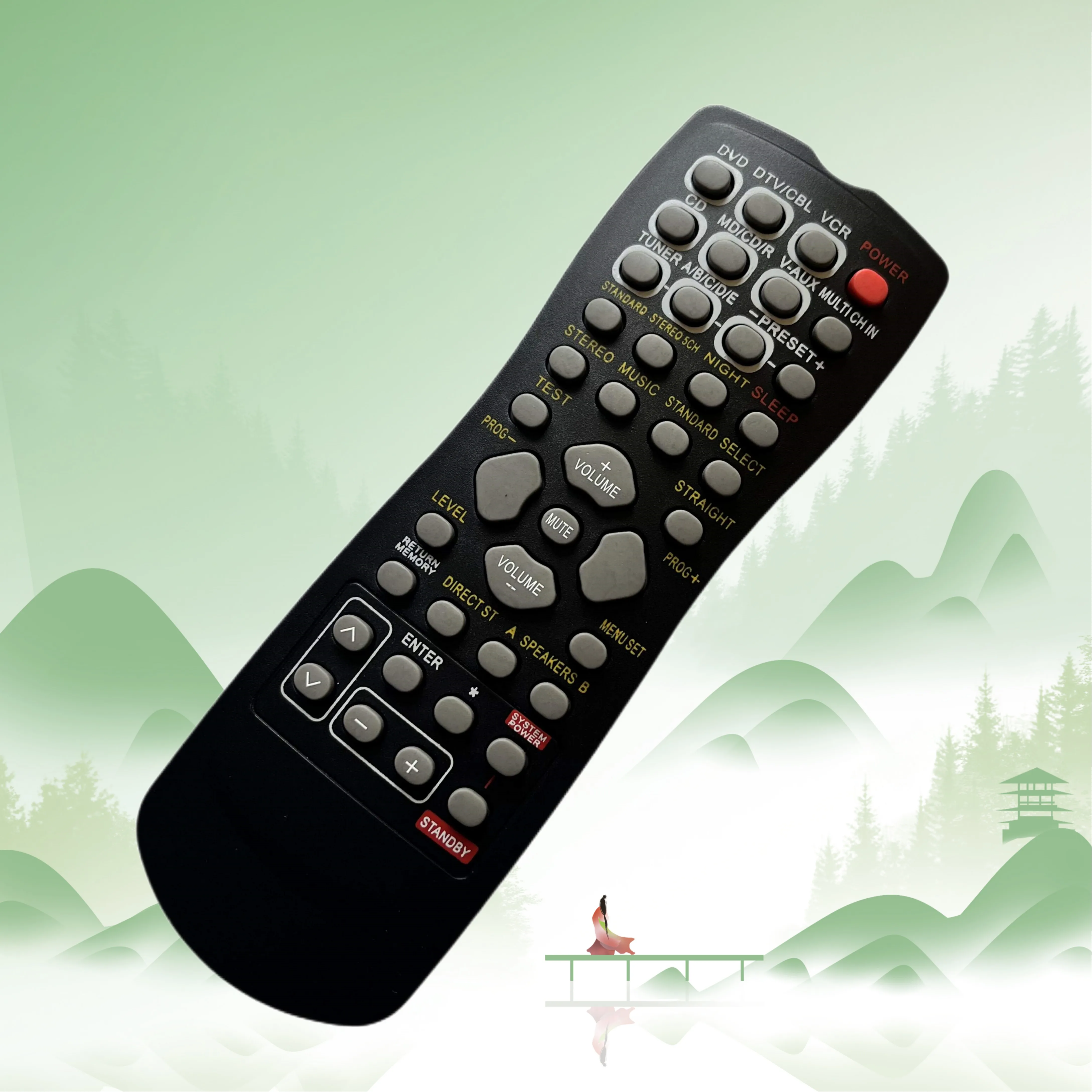 Hot-selling remote control is suitable for Yamaha DTX-1100 DTX-3000 HTR-5740 HTR-5750 RX-V457 WE45870 HTR-N5060