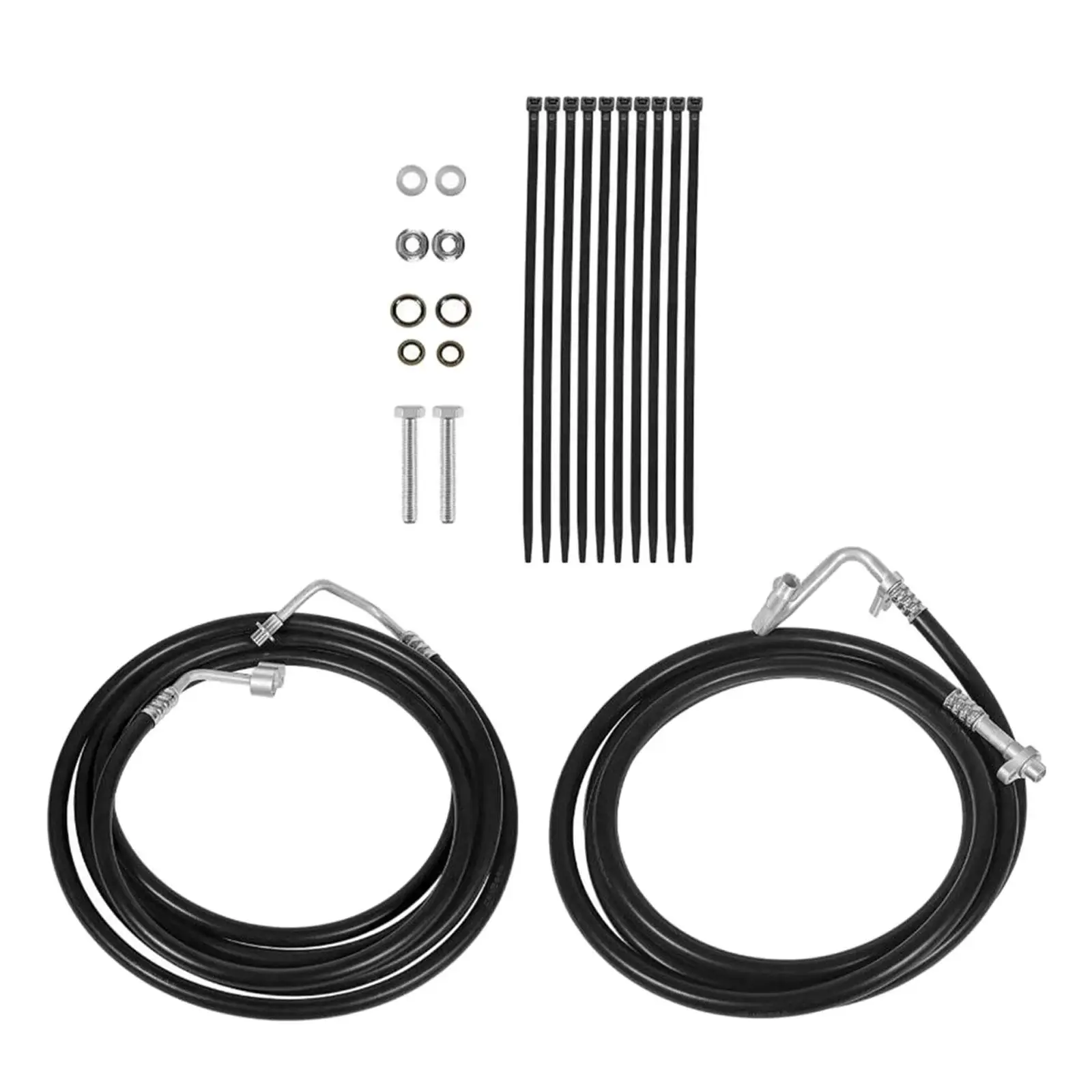 Rear AUX AC Hose Kit Automotive SU33468 Attachment Easily Install Accessory Replacement Lines for Suburban Long Wheelbase SUV