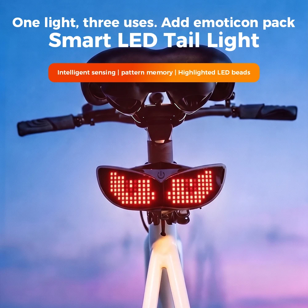 LED Display Helmet Tail Light for Xiaomi 4 4Pro 5 5Max 5Pro for Ninebot E2 E3 F2 F3 Electric Scooter Helmet Safety Warning Parts