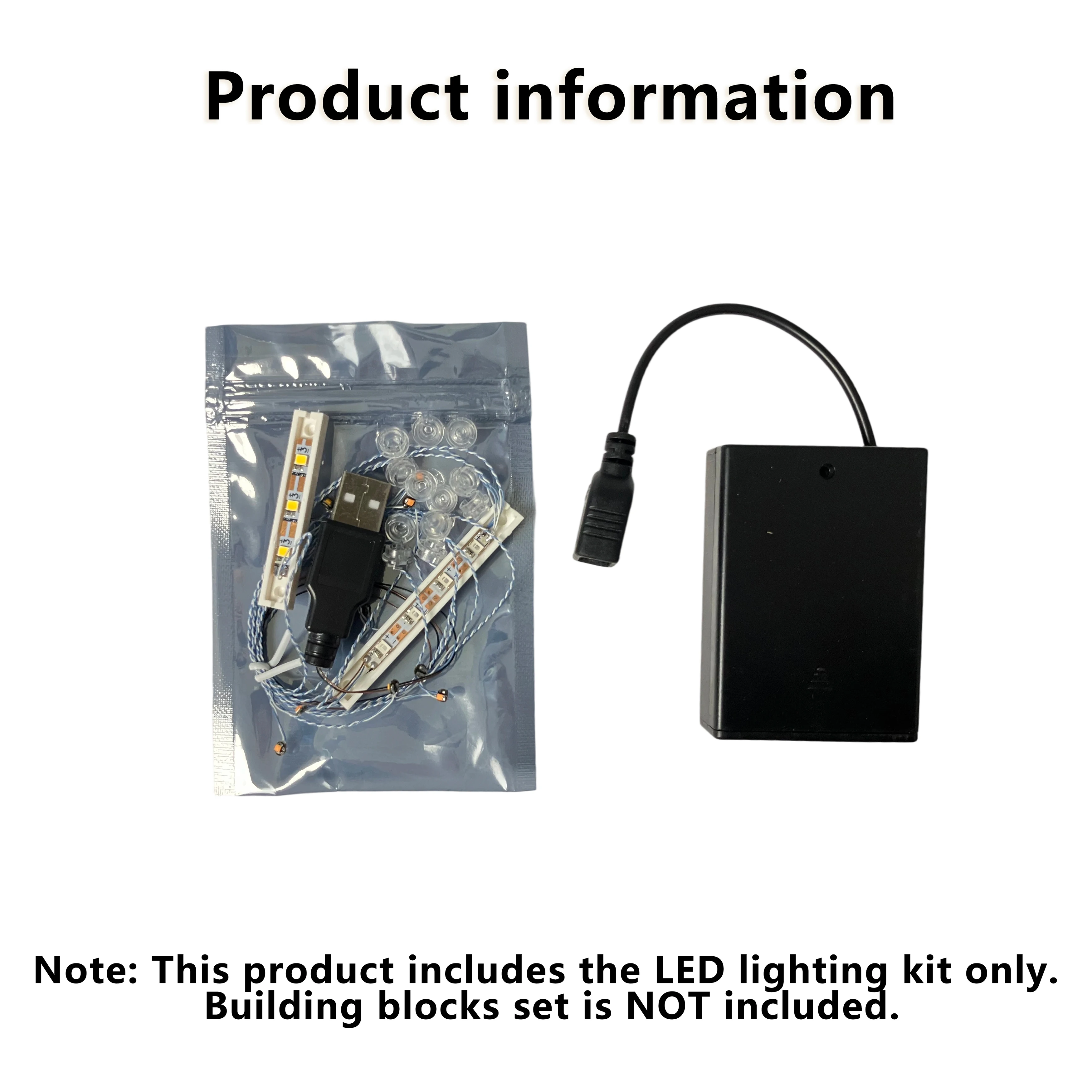Kit d'éclairage LED Compatible avec les blocs de construction de jardin Zen Tranquil 10315, ensemble de lumières décoratives pour affichage (lumières uniquement)