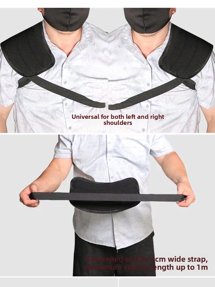 وسادة كتف سميكة للرجال لحماية العمال، متعددة الأغراض وشديدة التحمل، لحمل الحقائب في مواقع البناء #1