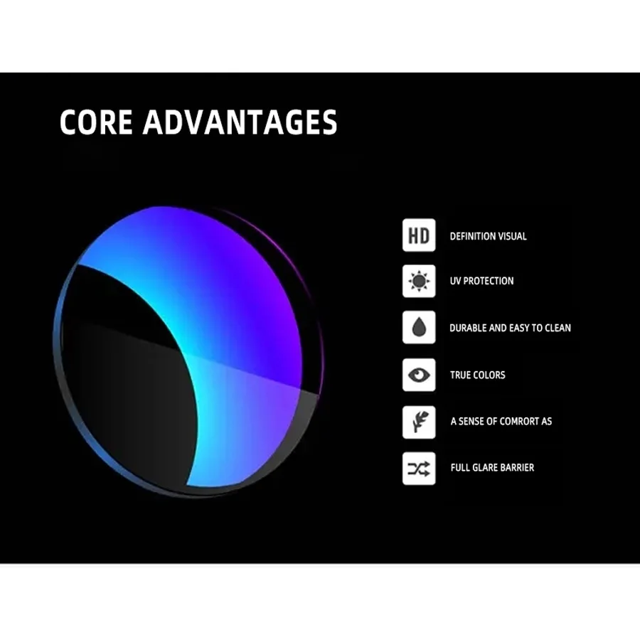 Fashion Vintage UV400 Sports Unisex Night Vision Glasses Reduce Visual Fatigue Lenses Anti reflective Outdoor safety Goggles