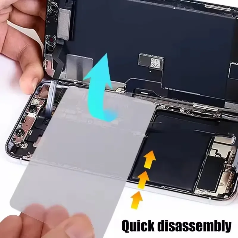 100/1 piezas tarjeta de apertura de plástico para desmontar pantalla LCD de teléfono móvil, espátula para reparación de iPhone iPad Tablet 4
