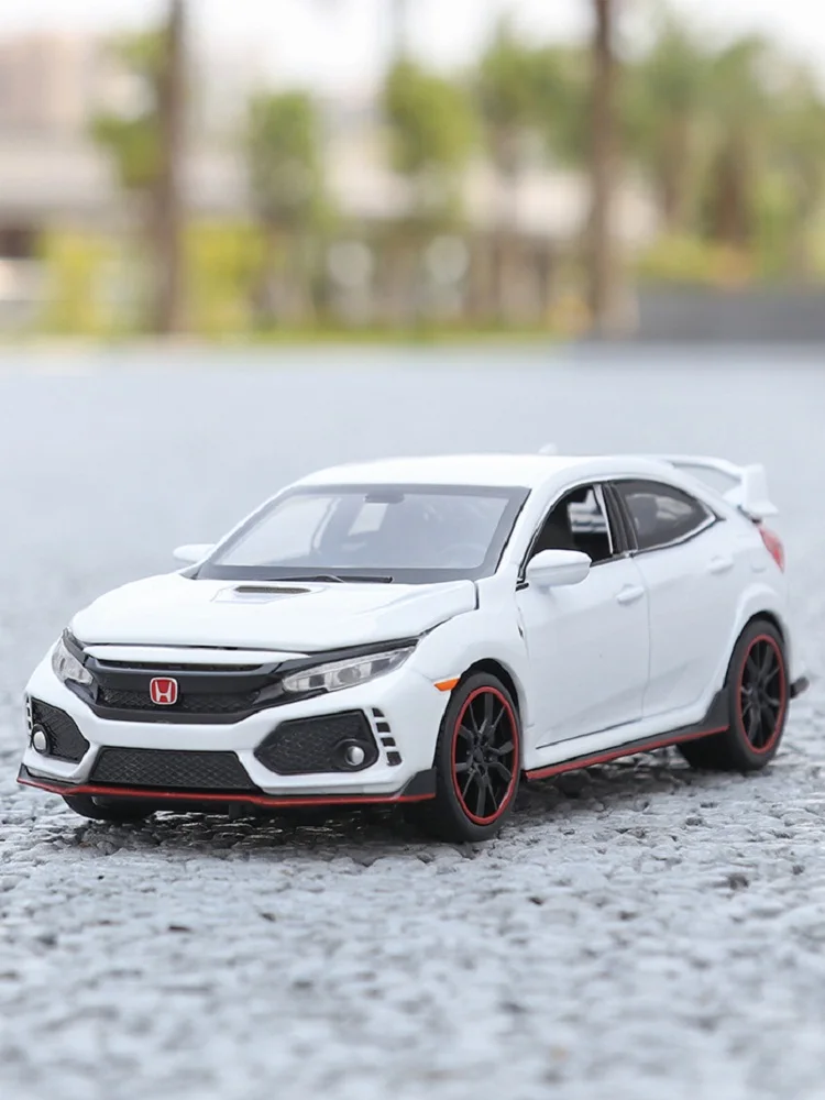 

Japanese JDM Honda Civic Type R Simulation Exquisite Diecasts & Toy Vehicles MINIAUTO 1:32 Alloy Collection Model Metal Car