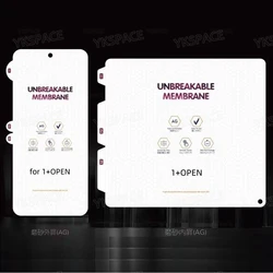 Inner Front Frosted Matte Hydrogel Film For Oneplus OPEN 1+open OPPO Find N 2 3 N2 N3 Clear HD 2 in 1 Soft TPU Screen Protector