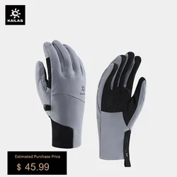 KAILAS Outdoor Sports Gloves for Men Fleece Heat Storage Windproof Hiking Cycling Winter Warm Gloves KM2366102