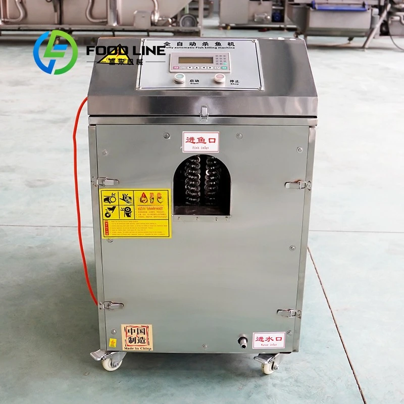 Automatische elektrische kleine visdodende machine Tilapia Fish Killer Machine voor fabriek