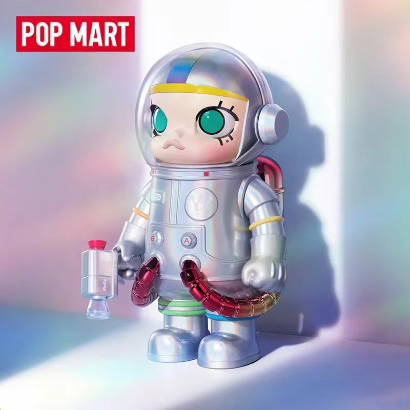 

POP MART MEGA SPACE MOLLY 400% Rainbow 2.0 Series слепая коробка игрушки Kawaii аниме фигурка-сюрприз Mystery Box куклы подарок